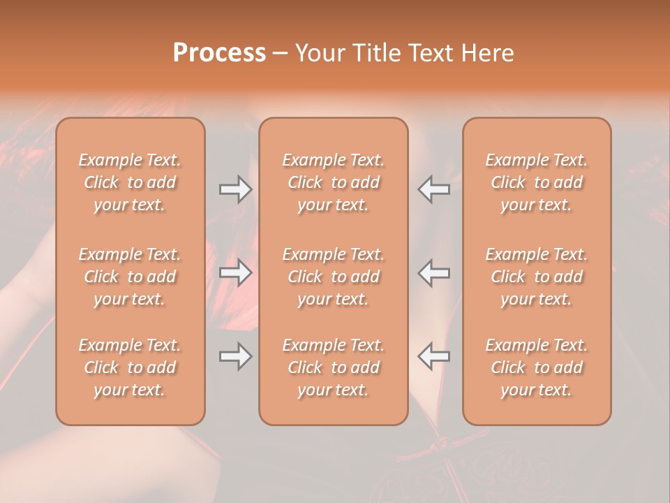 Brunette Lips Woman PowerPoint Template