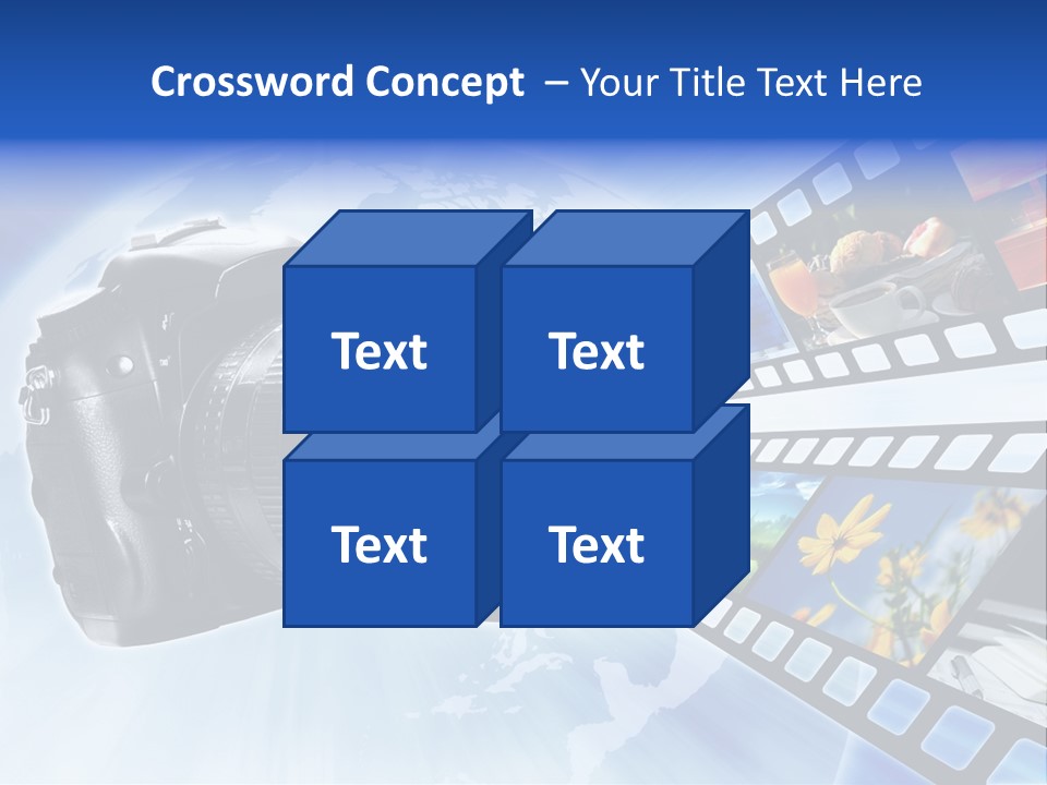 Stock Photo Photo Software PowerPoint Template