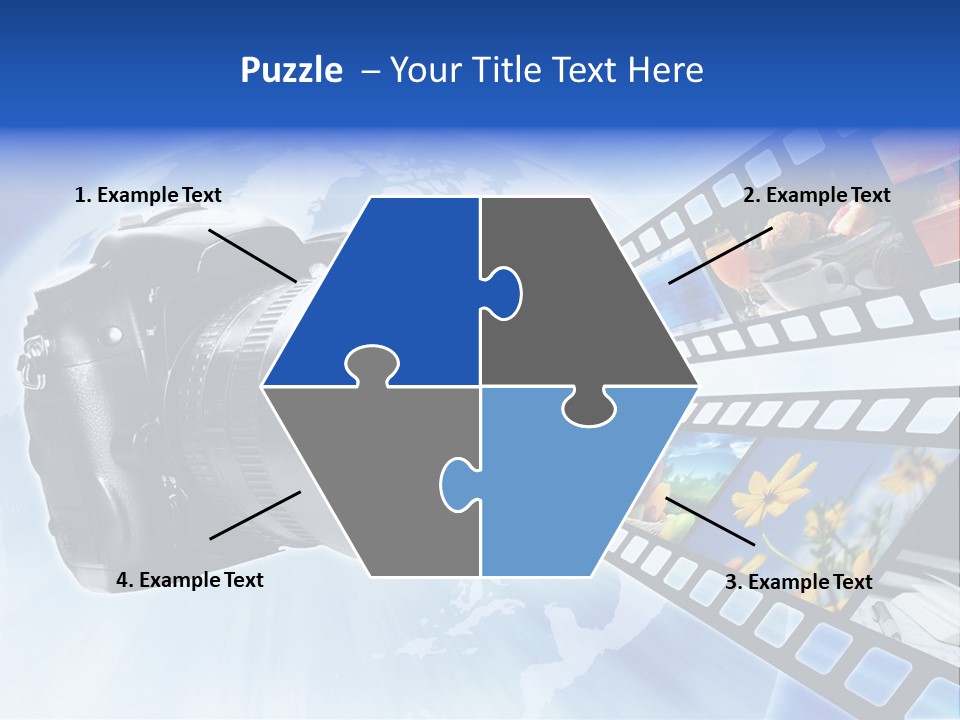 Stock Photo Photo Software PowerPoint Template