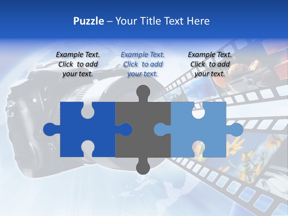 Stock Photo Photo Software PowerPoint Template