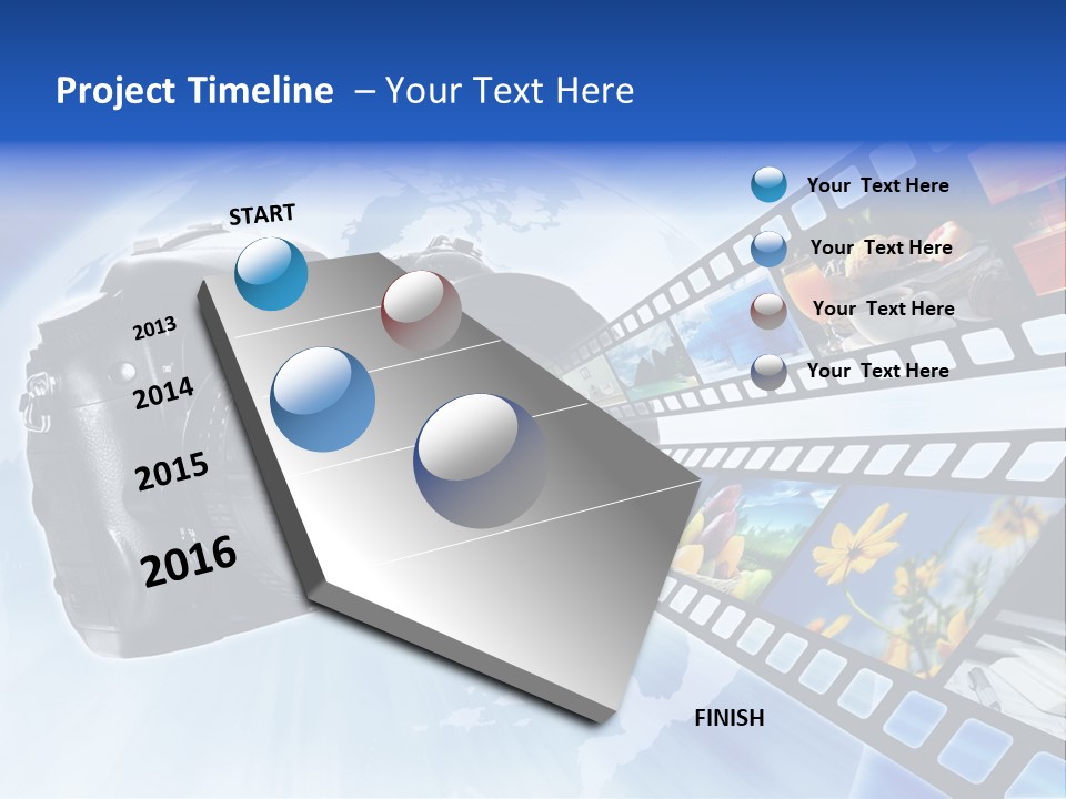 Stock Photo Photo Software PowerPoint Template