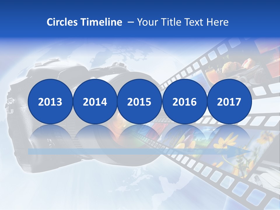 Stock Photo Photo Software PowerPoint Template