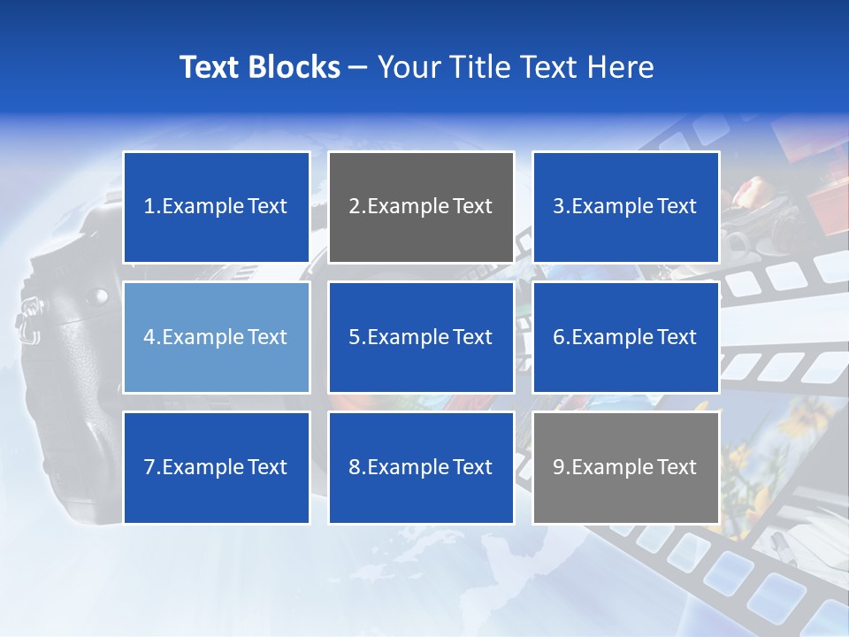 Stock Photo Photo Software PowerPoint Template