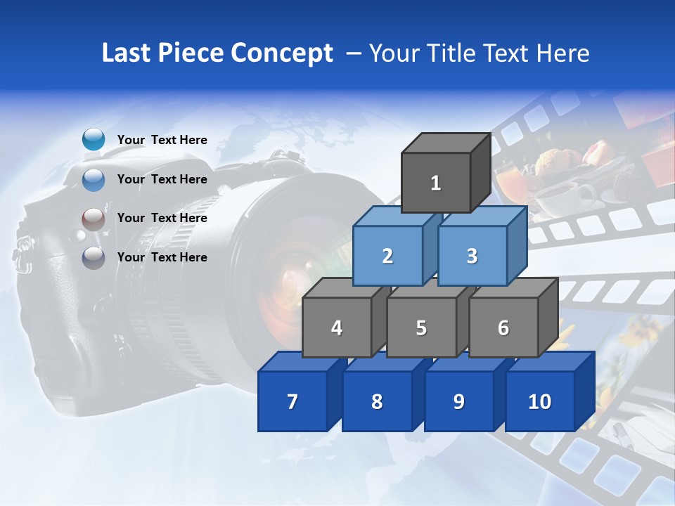 Stock Photo Photo Software PowerPoint Template