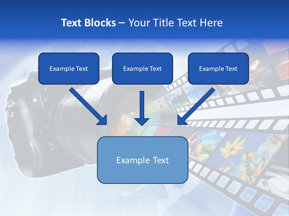 Stock Photo Photo Software PowerPoint Template