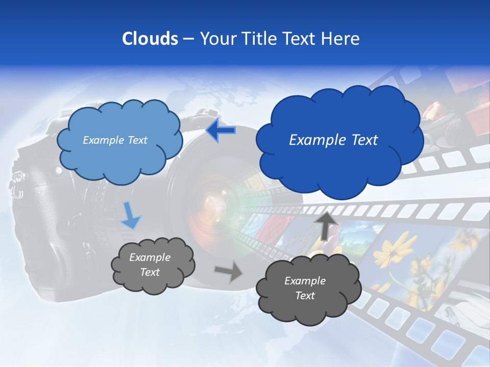 Stock Photo Photo Software PowerPoint Template