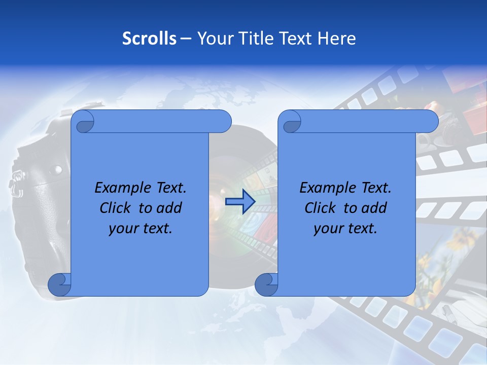 Stock Photo Photo Software PowerPoint Template