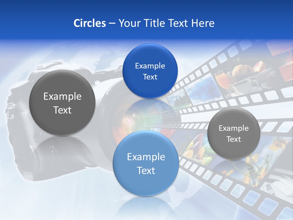 Stock Photo Photo Software PowerPoint Template
