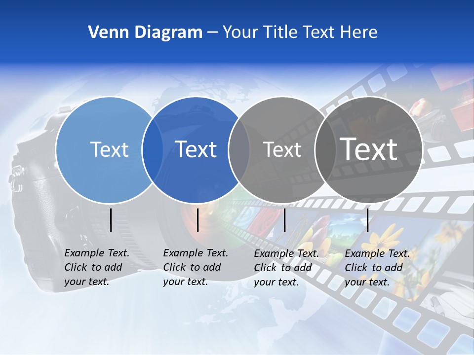Stock Photo Photo Software PowerPoint Template