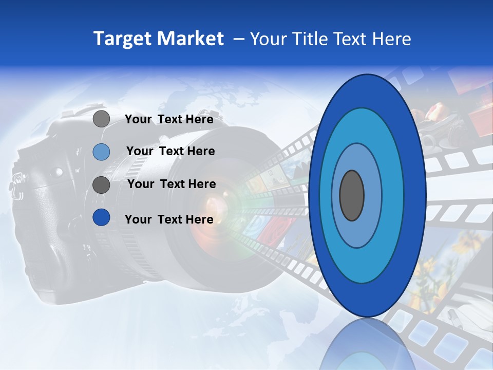 Stock Photo Photo Software PowerPoint Template