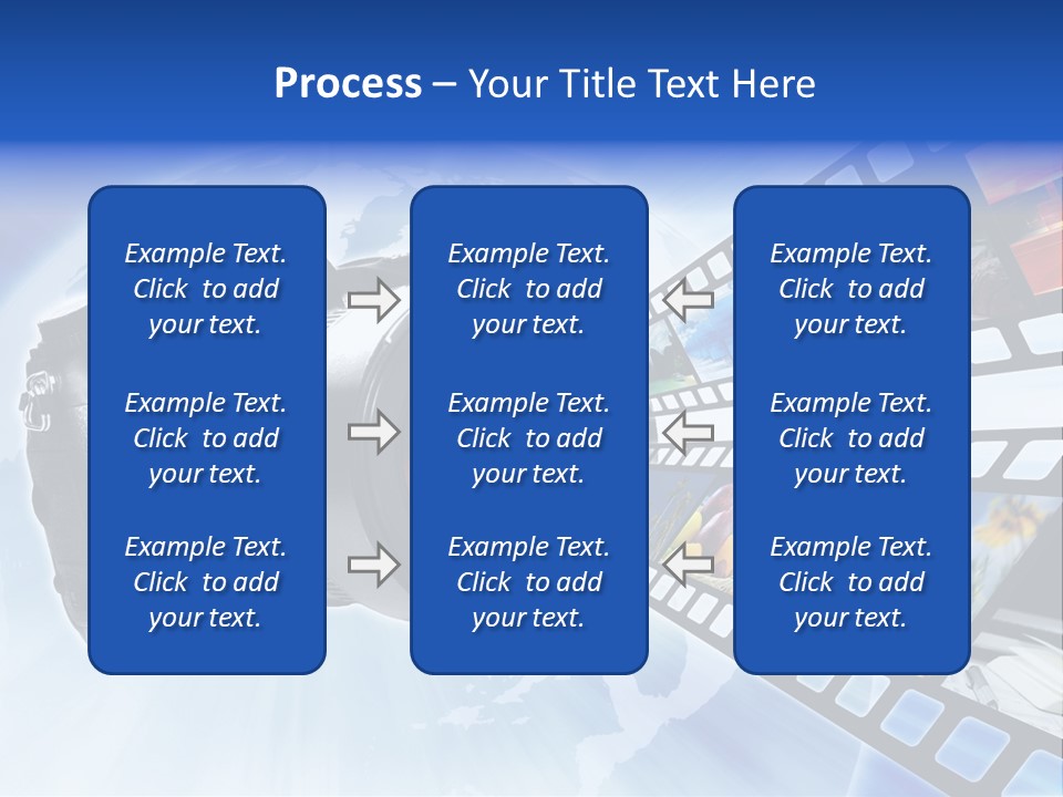 Stock Photo Photo Software PowerPoint Template