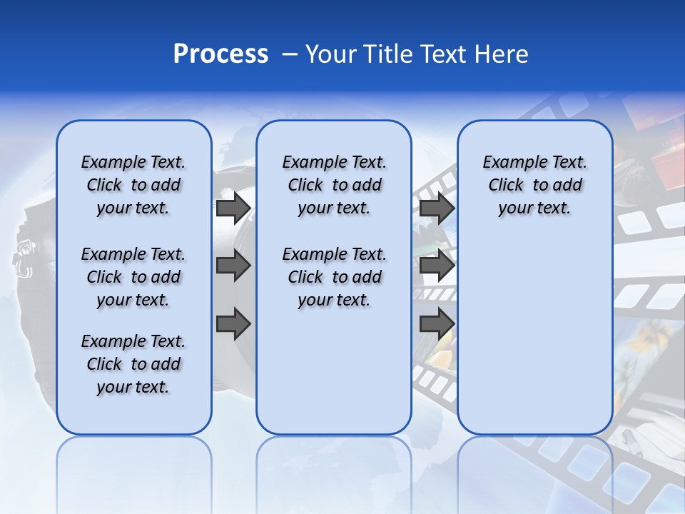 Stock Photo Photo Software PowerPoint Template