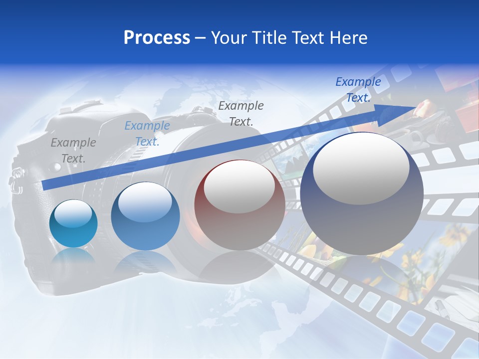 Stock Photo Photo Software PowerPoint Template