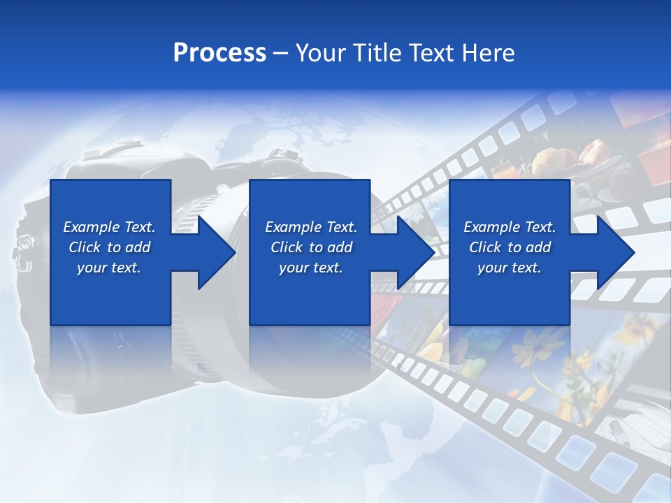 Stock Photo Photo Software PowerPoint Template
