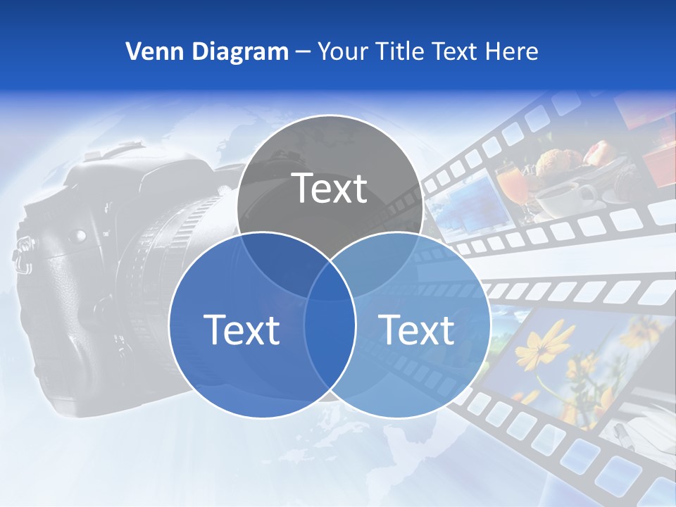 Stock Photo Photo Software PowerPoint Template