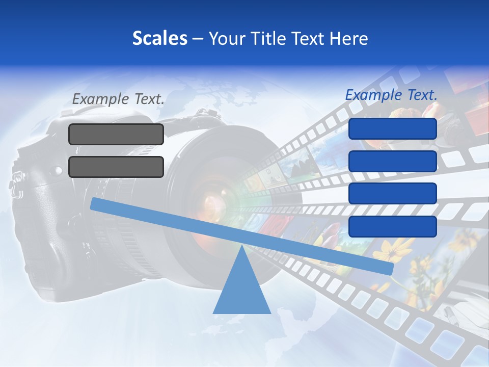 Stock Photo Photo Software PowerPoint Template
