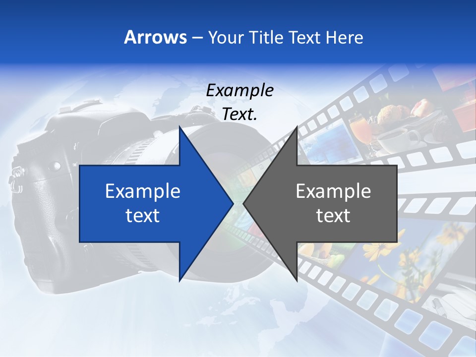 Stock Photo Photo Software PowerPoint Template