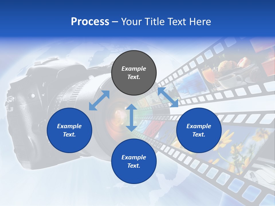 Stock Photo Photo Software PowerPoint Template