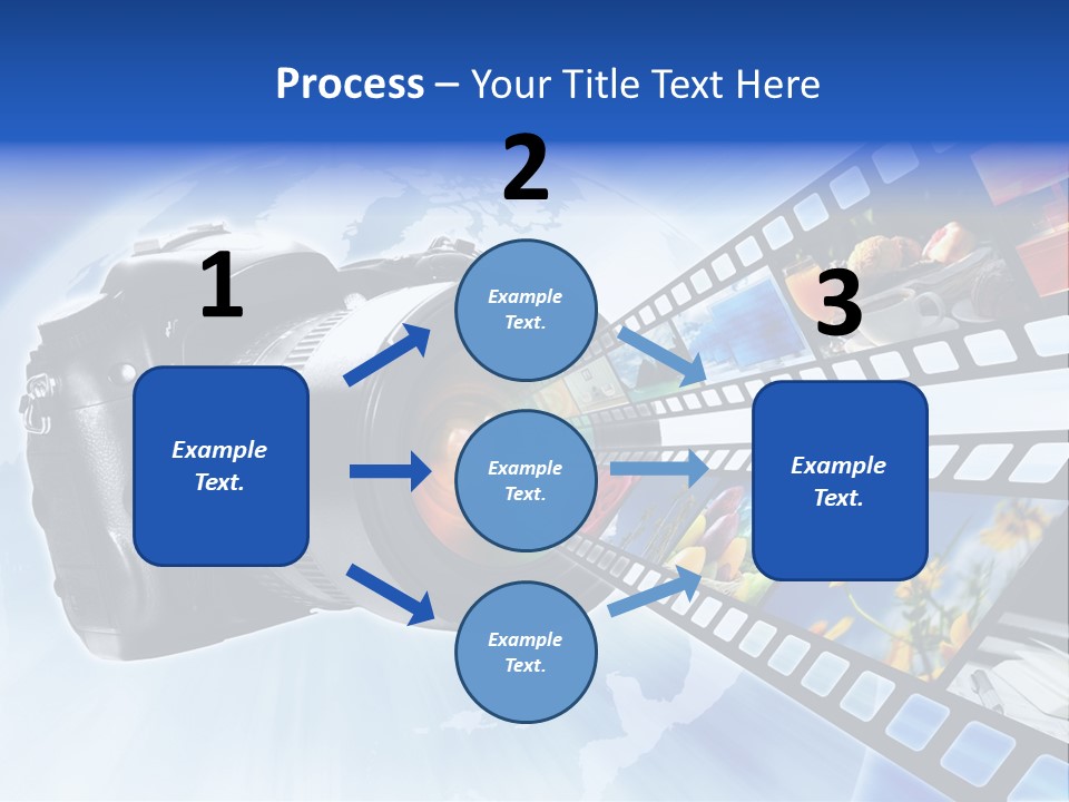 Stock Photo Photo Software PowerPoint Template