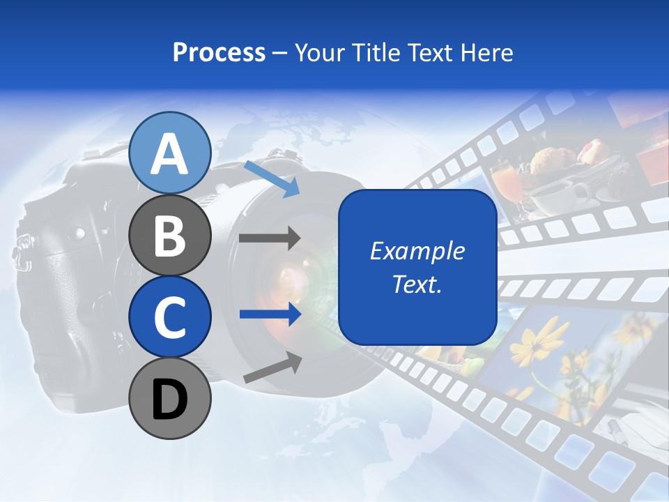 Stock Photo Photo Software PowerPoint Template