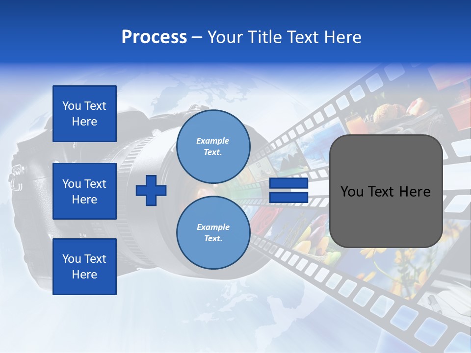 Stock Photo Photo Software PowerPoint Template