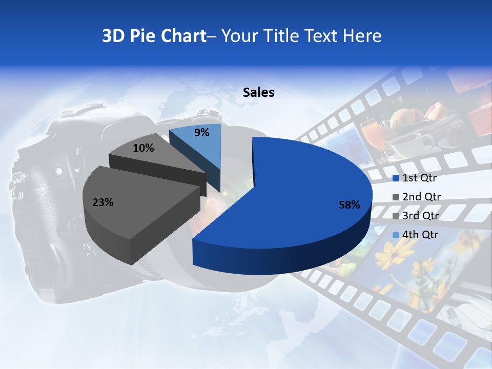 Stock Photo Photo Software PowerPoint Template