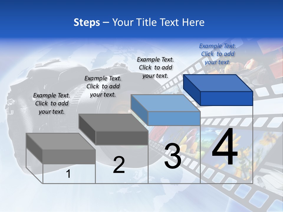 Stock Photo Photo Software PowerPoint Template
