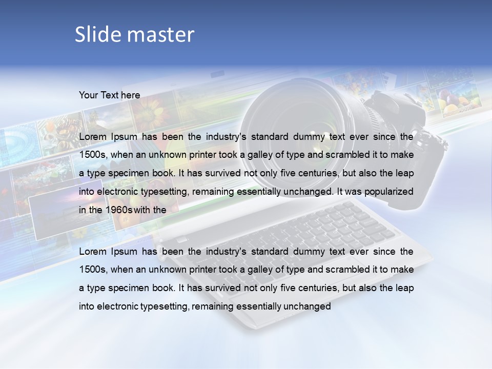 Picture Photograph Archive PowerPoint Template