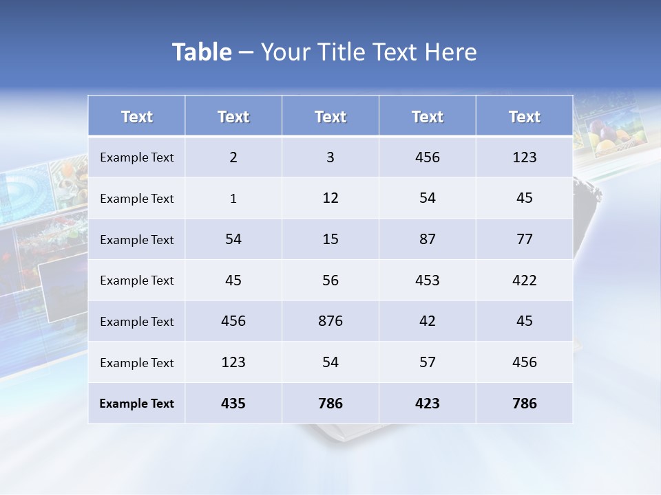 Picture Photograph Archive PowerPoint Template