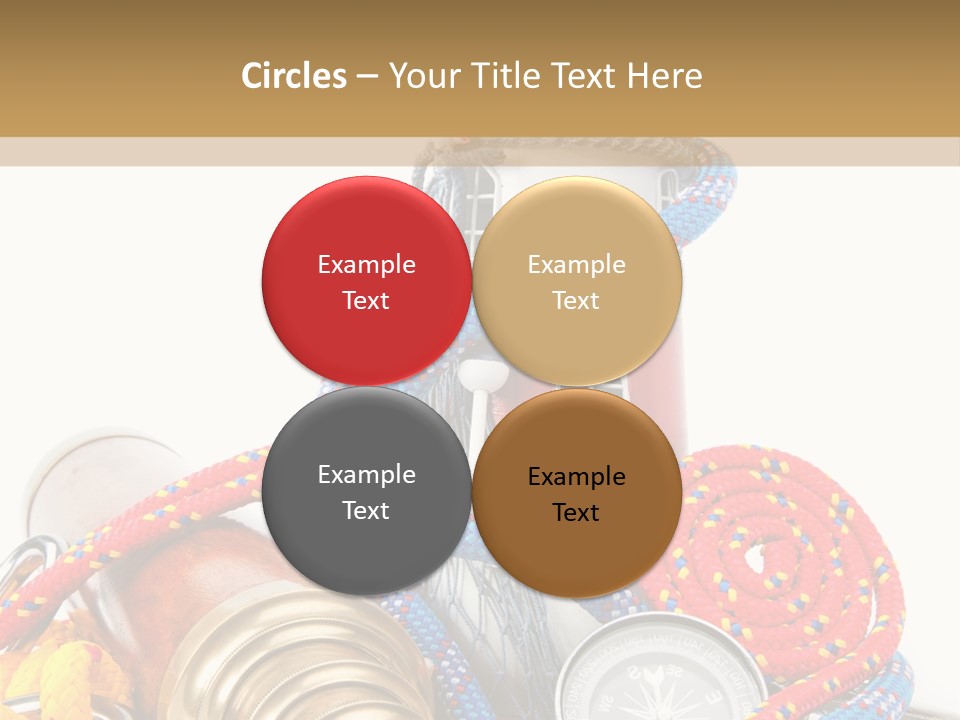 Ship Lens Signal Tower PowerPoint Template