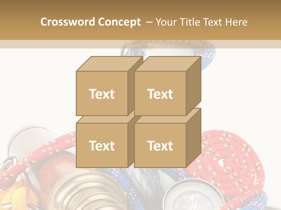 Ship Lens Signal Tower PowerPoint Template