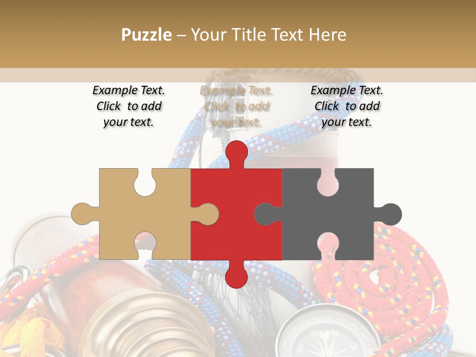 Ship Lens Signal Tower PowerPoint Template