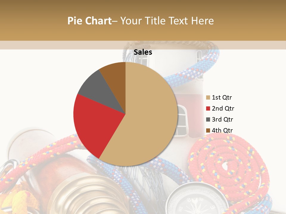 Ship Lens Signal Tower PowerPoint Template