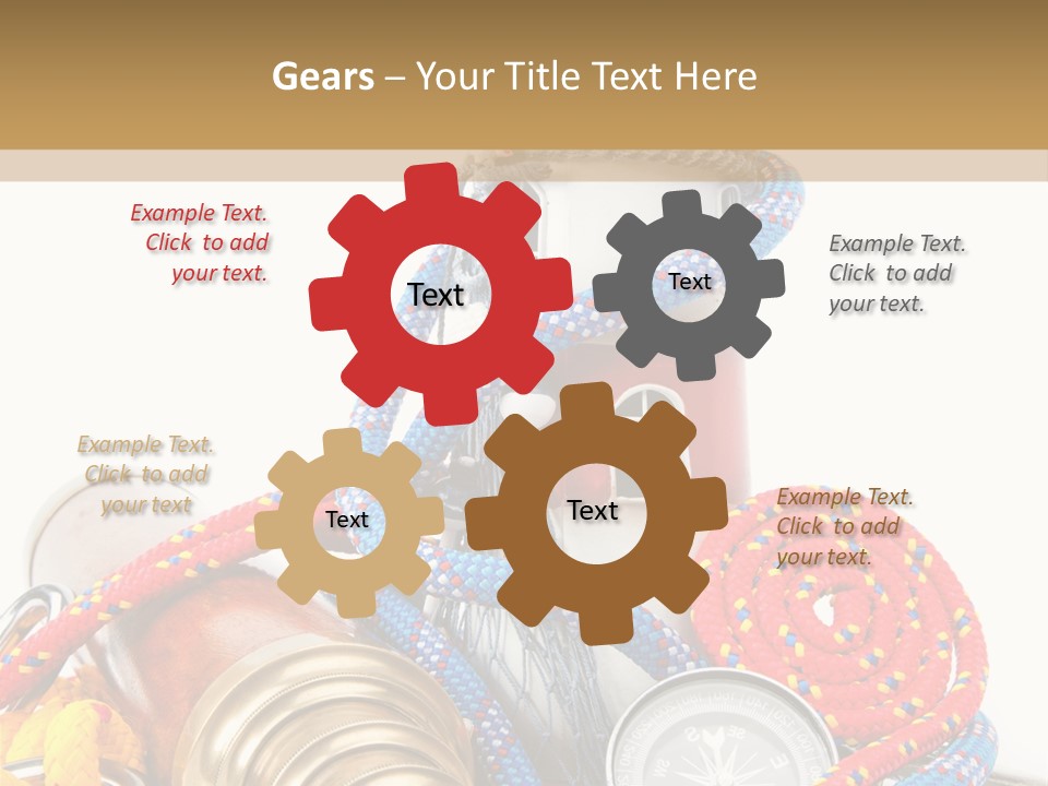 Ship Lens Signal Tower PowerPoint Template