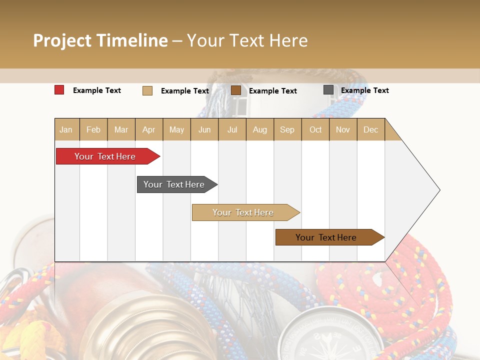 Ship Lens Signal Tower PowerPoint Template