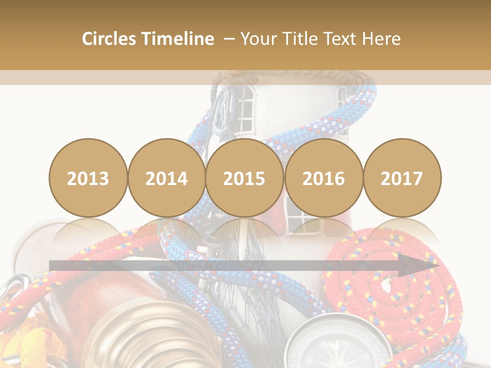 Ship Lens Signal Tower PowerPoint Template