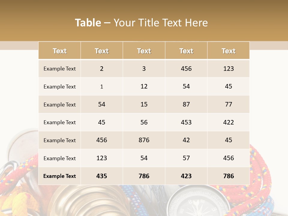 Ship Lens Signal Tower PowerPoint Template