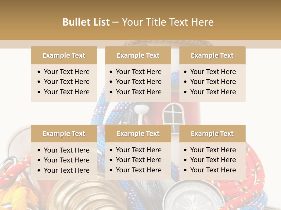 Ship Lens Signal Tower PowerPoint Template