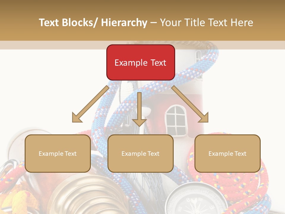 Ship Lens Signal Tower PowerPoint Template