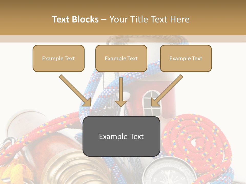 Ship Lens Signal Tower PowerPoint Template