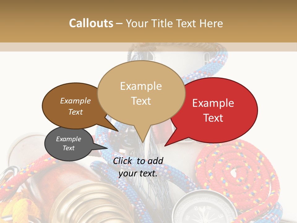Ship Lens Signal Tower PowerPoint Template