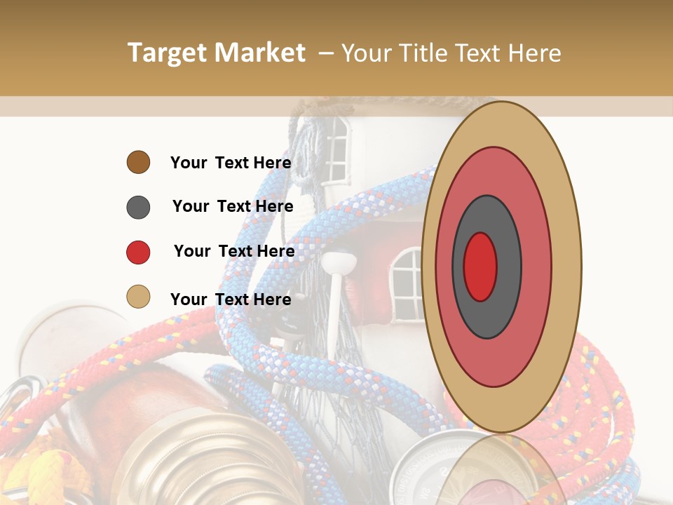 Ship Lens Signal Tower PowerPoint Template