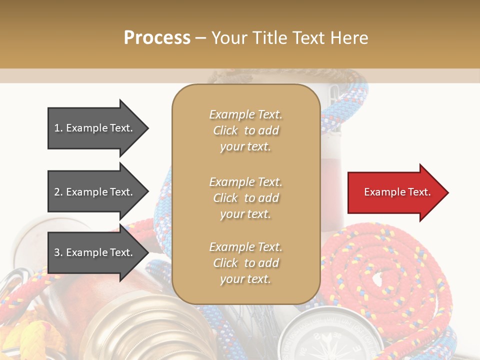 Ship Lens Signal Tower PowerPoint Template