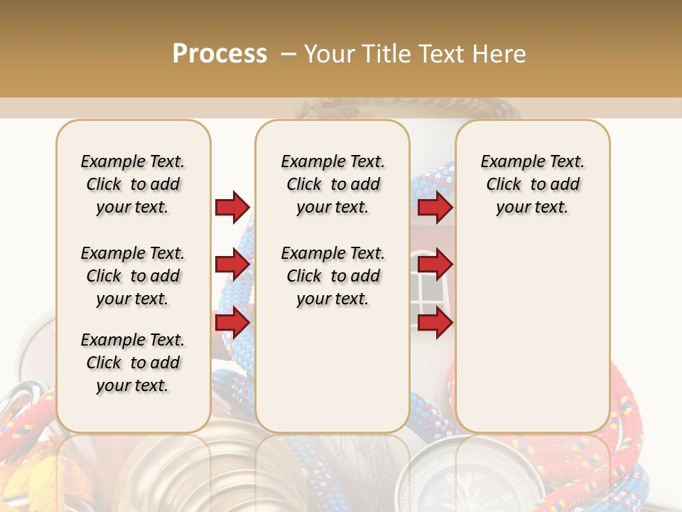 Ship Lens Signal Tower PowerPoint Template