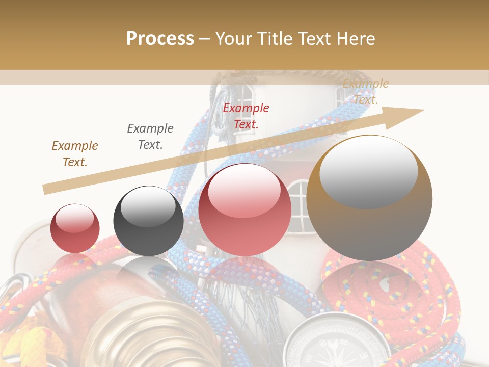 Ship Lens Signal Tower PowerPoint Template