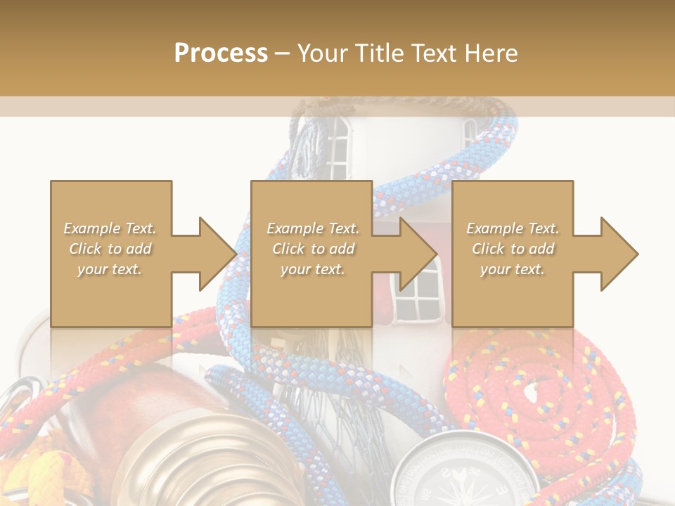 Ship Lens Signal Tower PowerPoint Template