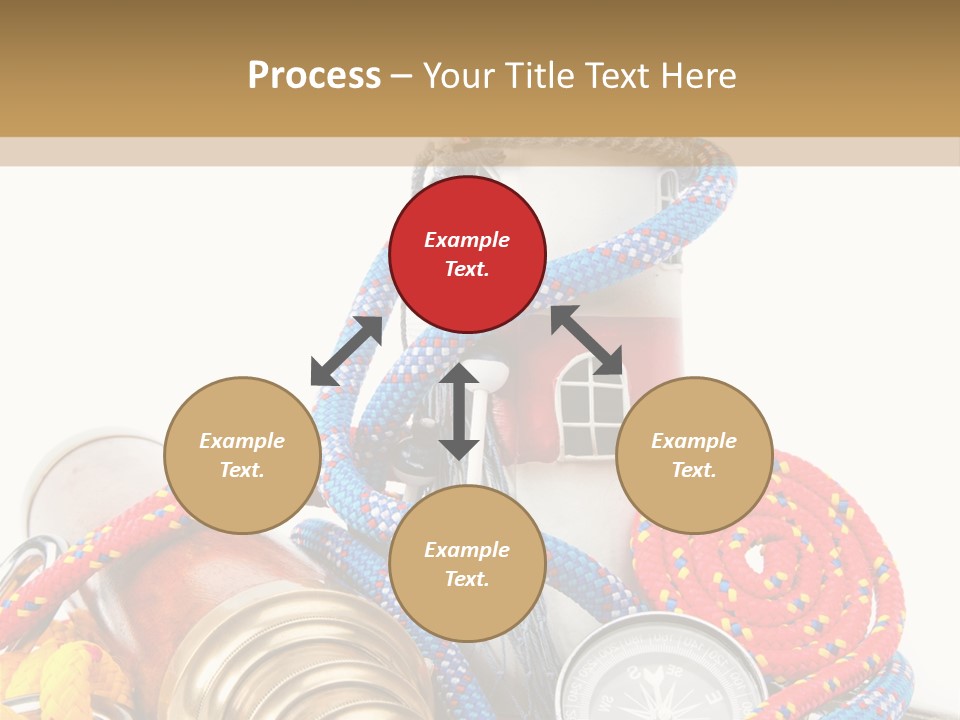 Ship Lens Signal Tower PowerPoint Template