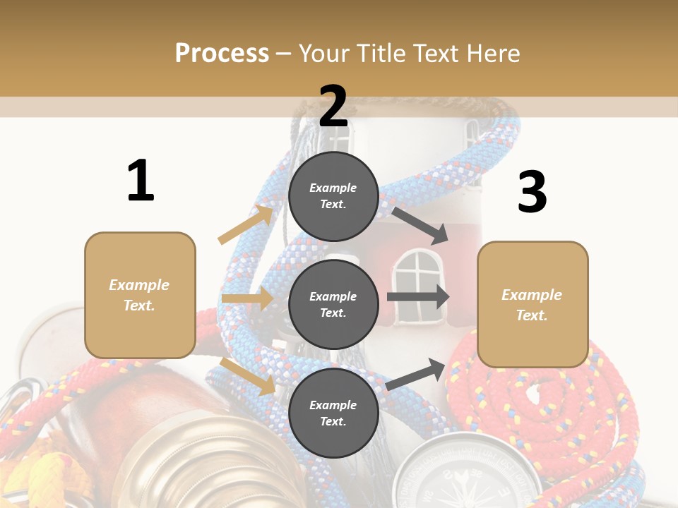 Ship Lens Signal Tower PowerPoint Template
