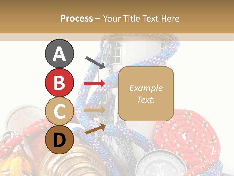 Ship Lens Signal Tower PowerPoint Template