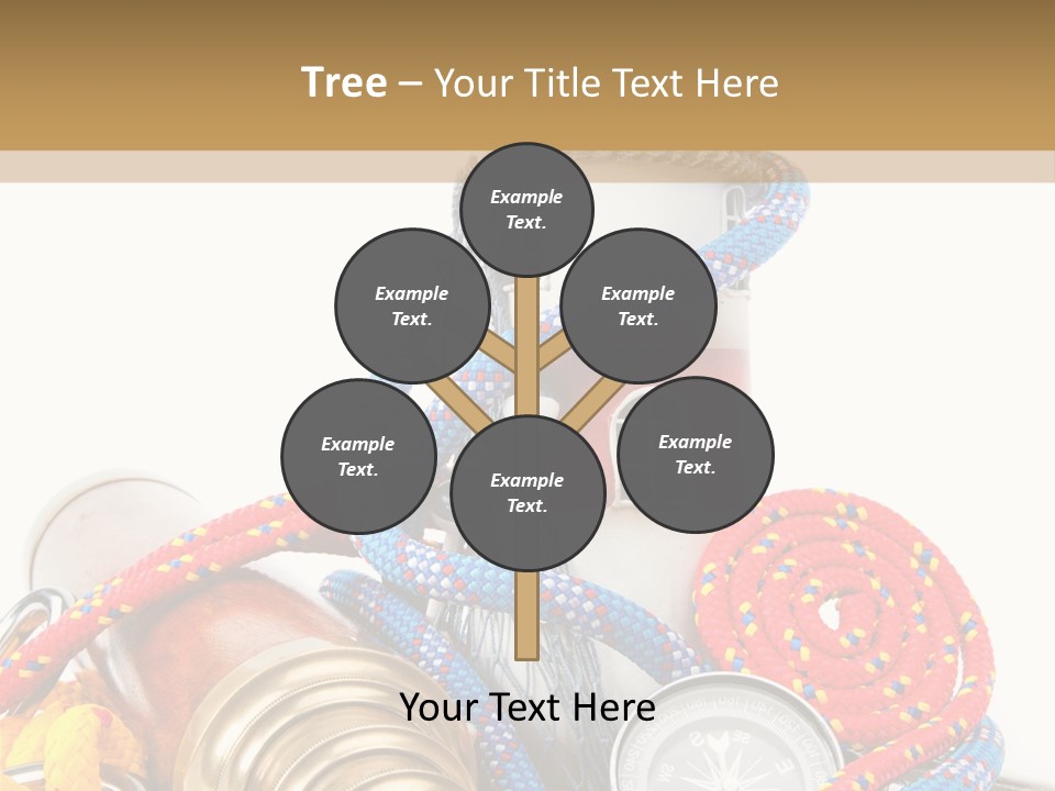 Ship Lens Signal Tower PowerPoint Template